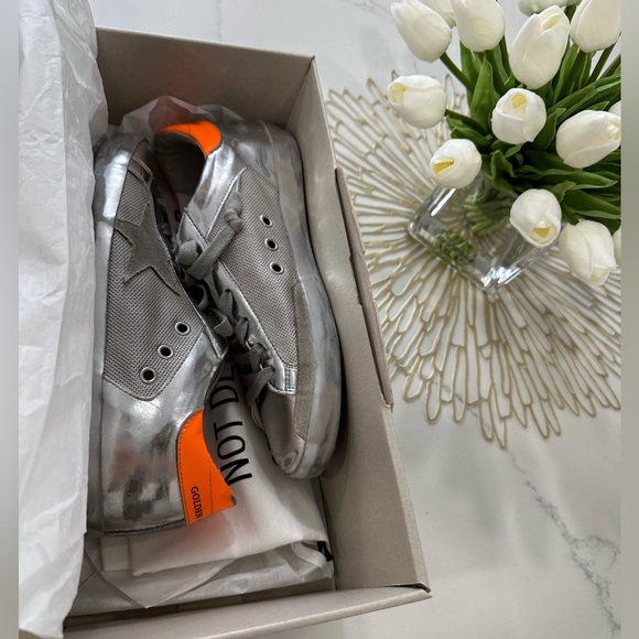 Golden Goose Metallic Sneakers Superstar - Picture 2 of 7
